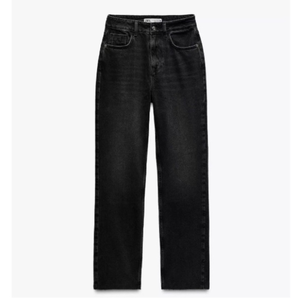Zara Straight Fit High Rise Regular fit Jeans